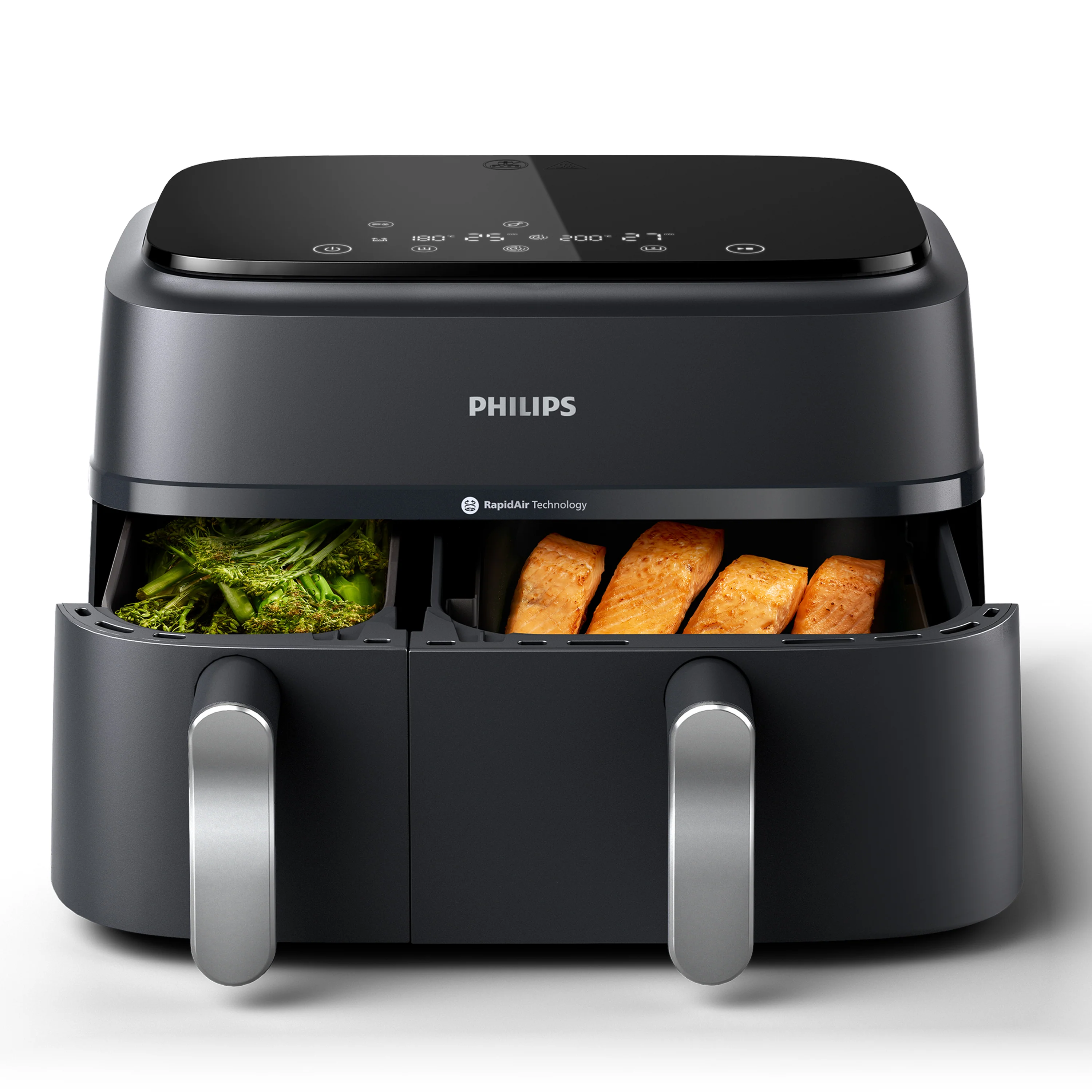 Philips 3000 Series Dual-Basket Airfryer, 9.5 Qt (9L) - Image 3