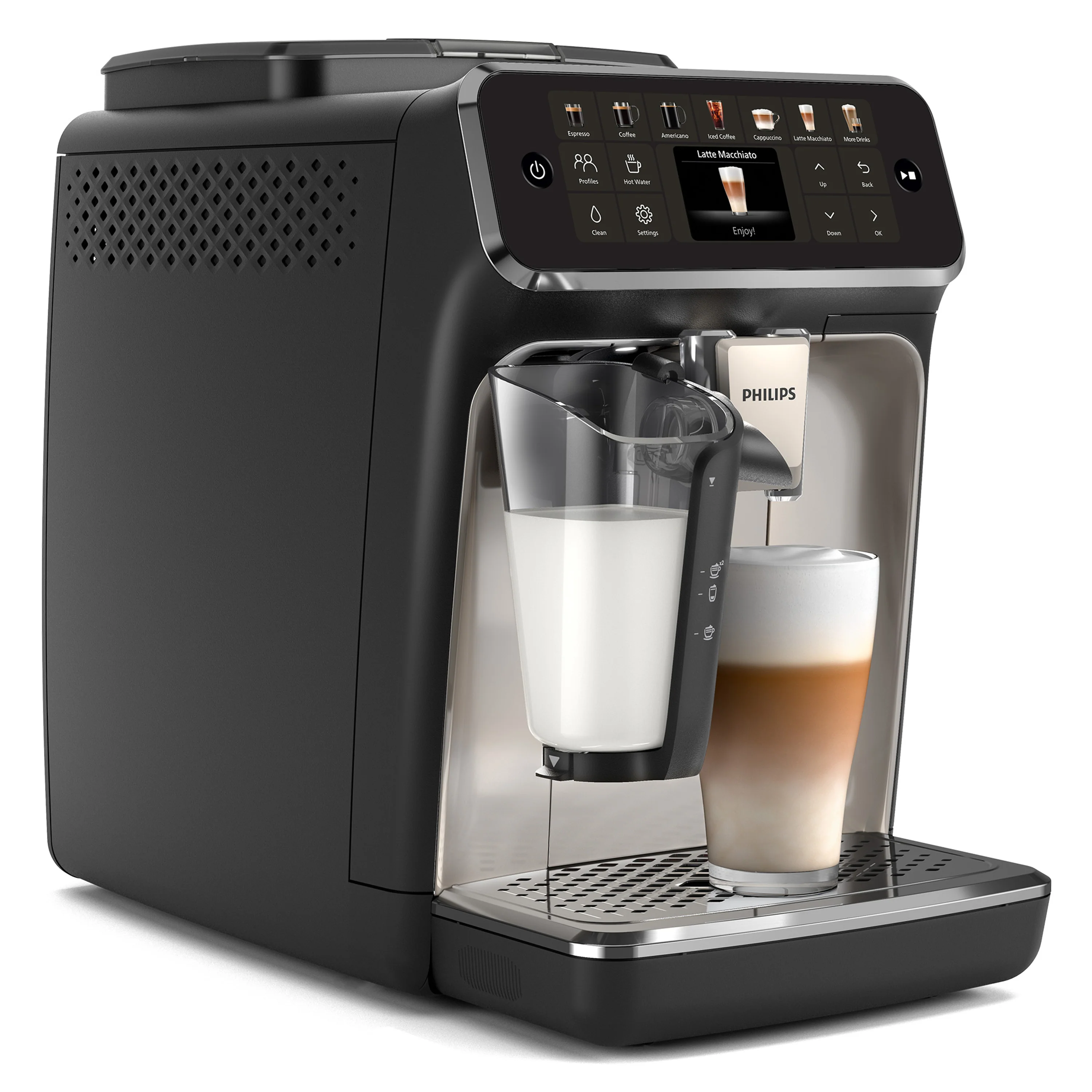 Philips 4400 Series Fully Automatic Espresso Machine - LatteGo - Image 3
