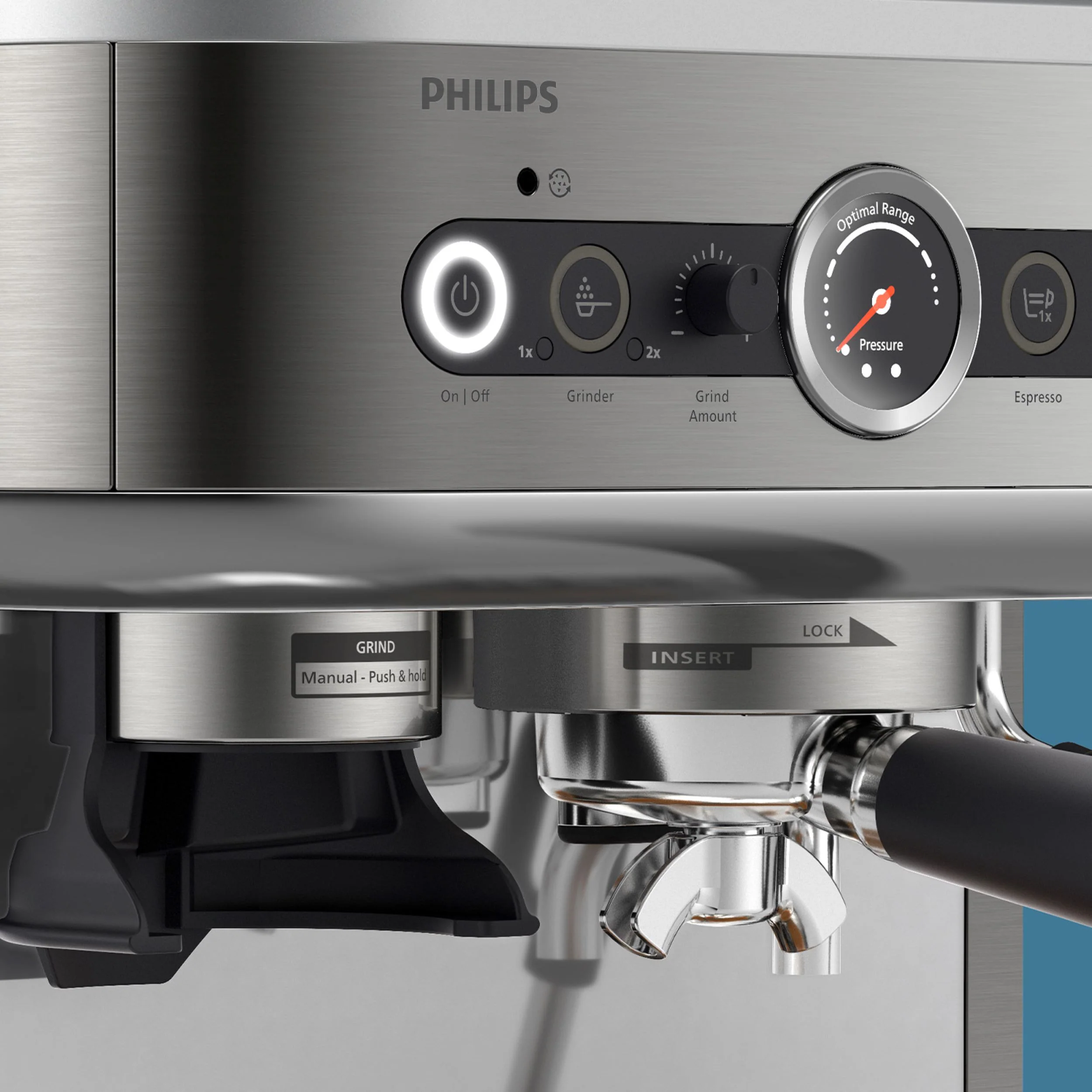 Philips Barista Brew Semi-Automatic Dual Bean Espresso Machine - Image 5