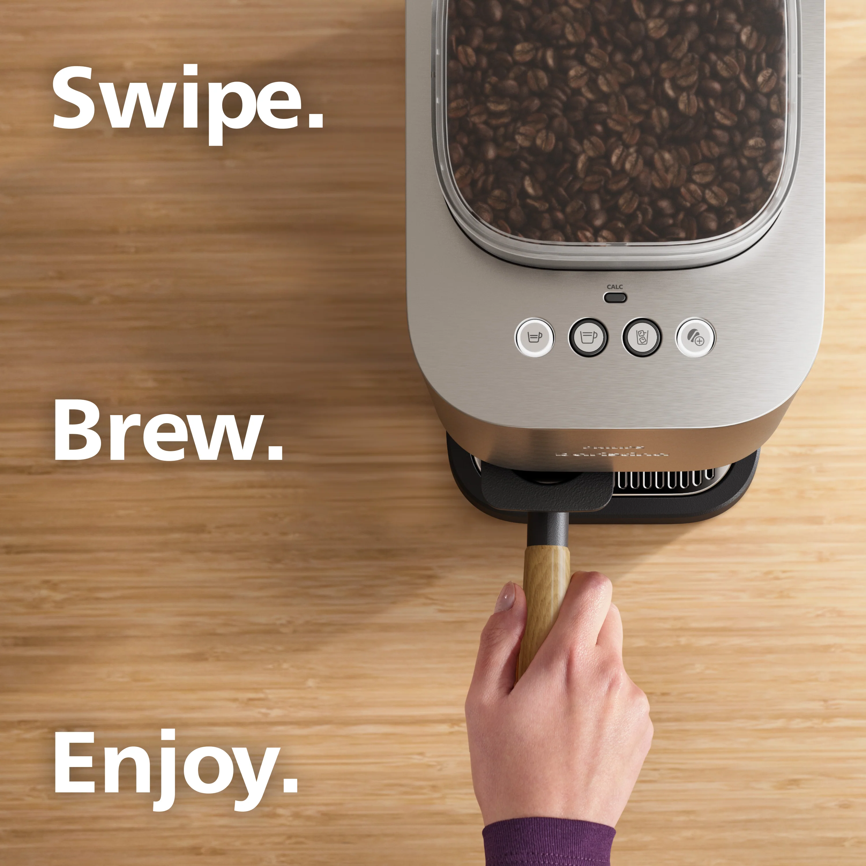 Philips Baristina Plus Automatic Espresso Machine, Stainless Steel - Image 3